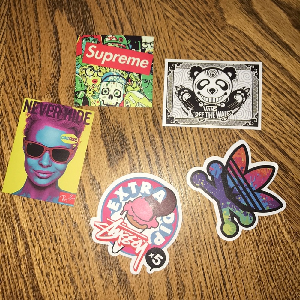 Water proof stickers